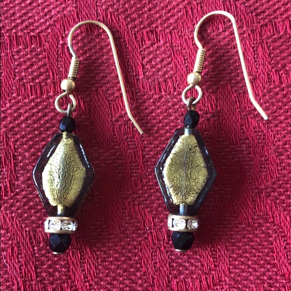 Venetian glass earrings